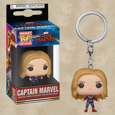 Immagine prodotto di Capitan Marvel - Portachiavi Funko Pocket POP!
