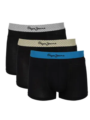 Obrázok produktu pre Boxerky Pepe Jeans "Brando 3-Pack" - PMU10778 | Brando - Black- Veľkosť: S(EU)