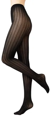 Produktbild von Conte elegant Lacy Line 30 DEN Netzstrumpfhose Ajour-Muster schlankmachend