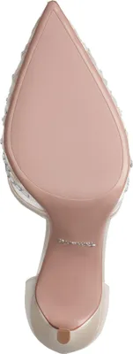 Produktbild von Tamaris Damen Pumps Stiletto spitze Form mit Fesselriemen und Strass 1-22415-46, Größe:40 EU, Farbe:Weiß