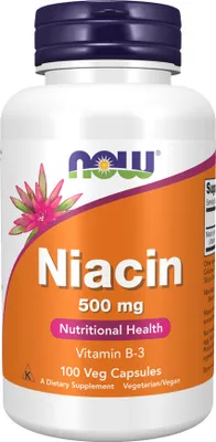 Productafbeelding van NOW Foods | Niacine 500 mg