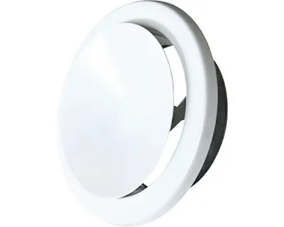 Immagine prodotto di Piastra di ventilazione di scarico 100 mm bianco
