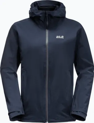Produktbild von Jack Wolfskin Damen Regenmantel Graphit 1111514_1010 Grösse S