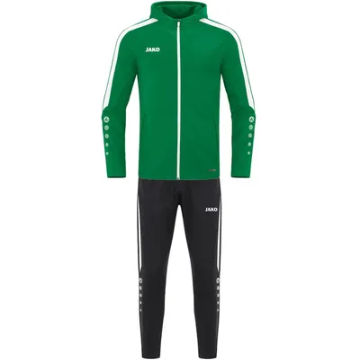 Produktbild von JAKO Kinder Trainingsanzug Polyester Power mit Kapuze, Farbe:sportgrün, Größe:128