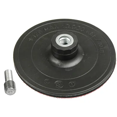 Obrázok produktu pre Pružný kotúč Verto so suchým zipsom 125 mm x M14 + stopka
