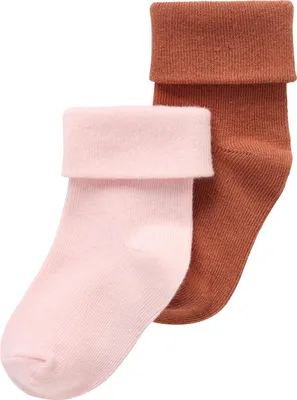 Produktbild von Noppies Newstead Socken 2er-Pack – Rose Smoke – 3–6 Monate | Noppies