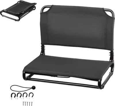 Obrázek produktu pro SucceBuy 1 x kajakové sedadlo, tloušťka 2 cm, skládací náhradní sedadlo s kovovým rámem, vhodné pro sit-on-top, rybářské a nafukovací kajaky a veslice, kompatibilní s modely jako Tamarack, Tahoma, Tioga, Spitfire, Kenai a Daylite.