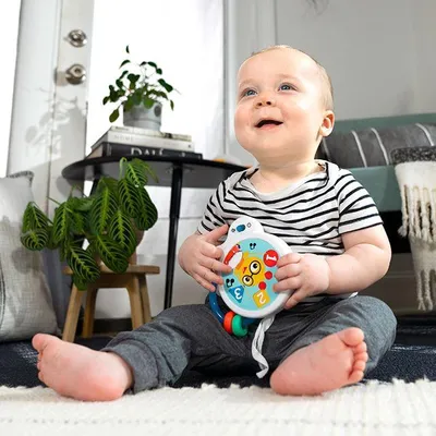 Zdjęcie produktu dla Zabawka muzyczna Baby Einstein bębenek Tiny Tempo - zabawka edukacyjna