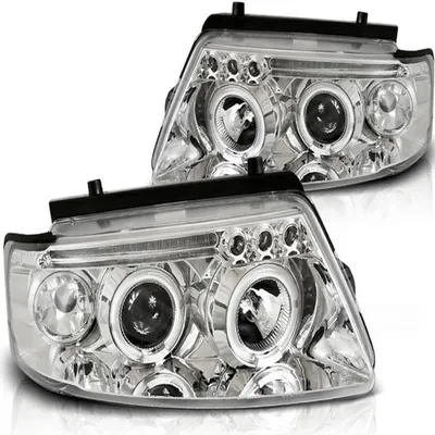 Produktbild von Scheinwerfer Angel Eyes passend für VW Passat 3B Bj. 96-00 Chrom