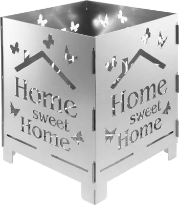 Produktbild von Feuerstelle Feuertonne Feuerkorb Stecksystem gelasert "Home sweet home"