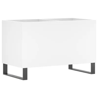 Image de vidaXL Armoire à panneaux blanc 74,5x38x48 cm Bois composite