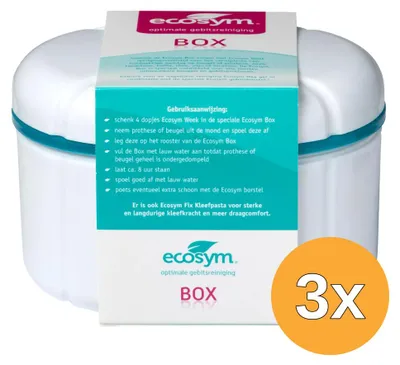 Produktbild von 3x Ecosym Wochenbehandlung für Zahnbekäufe (1 Stück)