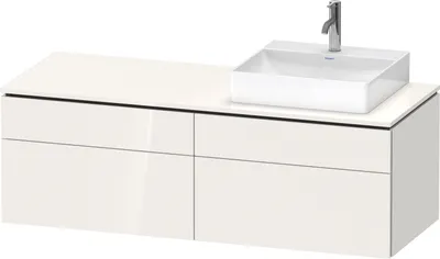Produktbild von DURAVIT LC4870R85850000 Konsolen-WTU wh L-Cube 550x1400x482mm