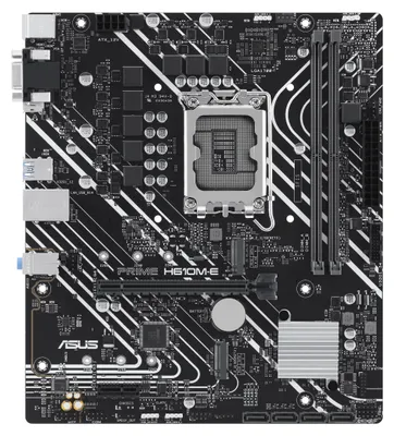 Produktbild von ASUS PRIME H610M-E-CSM - Motherboard - micro ATX - LGA1700-Sockel - H610 Chipsatz - USB 3.2 Gen 1