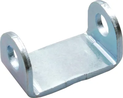 Image de Support de charnière Ferrure de remorque, perçage sans axe à goupille fendue, longueur 56,5 mm