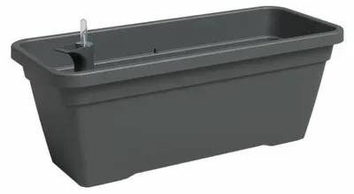 Produktbild von Artevasi Venezia L Plant Box Sws, Anthrazit, 24 l, 243 mm, 779 mm, 220 mm, 4 Stück(e)