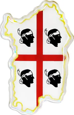 Immagine prodotto di Adesivo 3D Bandiera Sardegna HQ