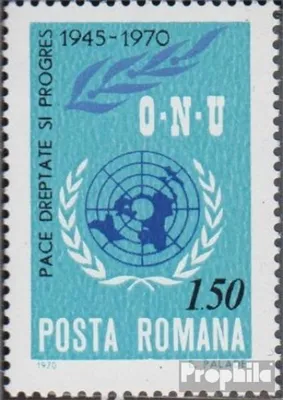 Produktbild von Briefmarken Rumänien 1970 Mi 2887 (kompl.Ausg.) postfrisch 25Jahre UNO