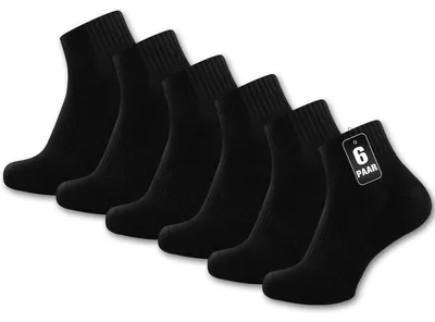 Produktbild von Herrensportsocken Laufsocken - Niedrige Socken - Baumwolle - 6 oder 10 Paar