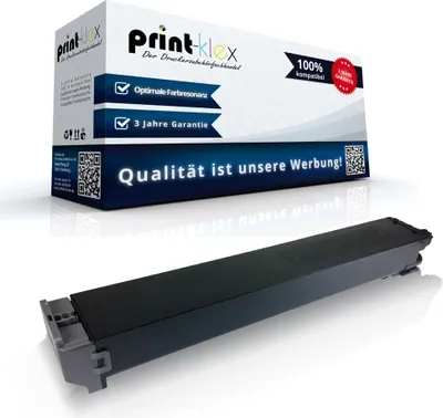 A product box and a toner cartridge are shown against a white background.