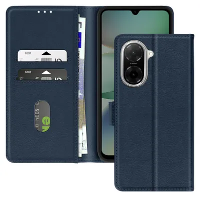 Obrázok produktu pre Avizar, puzdro Redmi A5 s funkciou peňaženky a stojanom na videá, tmavomodré