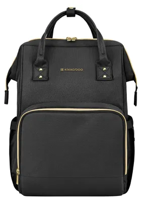 Produktbild von Kikkaboo Siena 2025 Wickelrucksack Schwarz Schwarz One Size