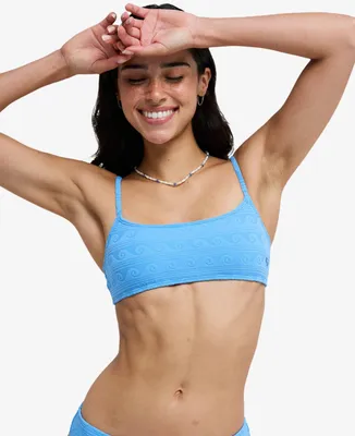 Produktbild von Roxy Paradise Wave Bralette Silver Lake Blue Mak L