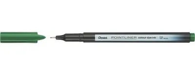 Obrázok produktu pre Liner, 0,4 mm, PENTEL "Pointliner", smrekovo zelený