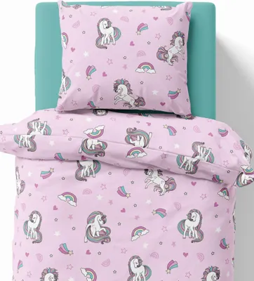 Produktbild von Kinderbettwäsche 160x200 Einhorn XOXO Dreams