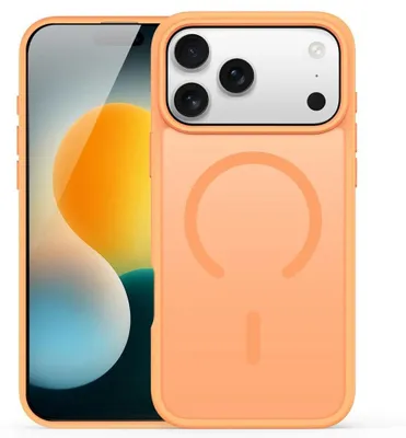 Productafbeelding van Ovitek Dux Ducis hoesje voor iPhone 17 Pro Max met MagSafe - oranje