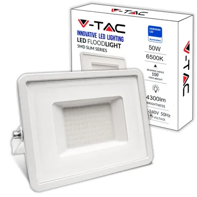 LED-Außenstrahler 50 W, 4270 Lumen, IP65, kaltweiß 6500 K