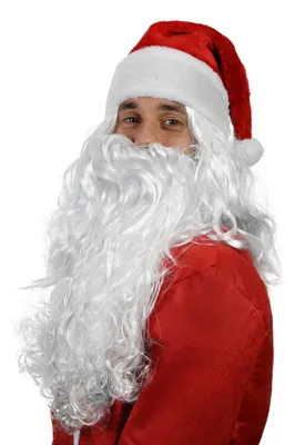 Obrázok produktu pre Mikulášska parochňa s bradou pre dospelých