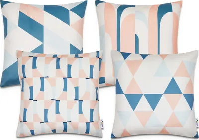 Produktbild von Kissenbezüge Deko Wohnzimmer Geometrisch Muster Kissenbezug Sofa Zierkissenbezug
