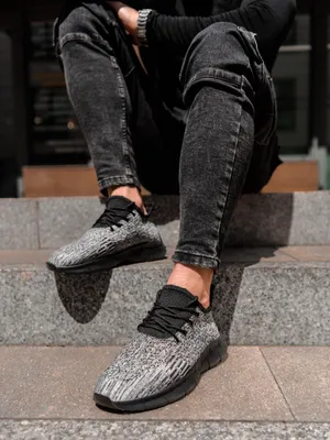 Produktbild von Ombre Clothing Herren Turnschuhe Szaku grau 41