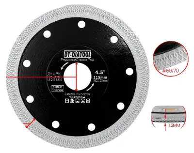 Obrázek produktu pro Pila kruhová, konstrukce s turborozhraním, vysoká životnost, 10 kusů, průměr 115 mm