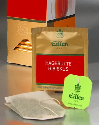 Produktbild von EILLES TEE Deluxe HAGEBUTTE MIT HIBISKUS, 25er Box