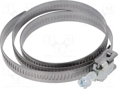 Zdjęcie produktu dla 1 sztuka opaski zaciskowej: szerokość 9 mm, zakres zacisku: 25÷150 mm, materiał: AISI 430, EF2150. Opaski zaciskowe