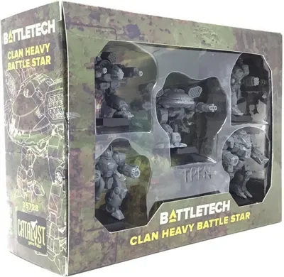 Produktbild von BattleTech Clan Heavy Battle Star - Miniaturen-Spiel -Zubehör - ENG Edition