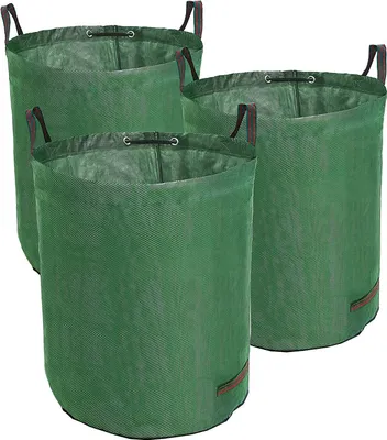 Obrázek produktu pro terCasa 998003 Zahradní pytel TerCasa, 272 litrů, polypropylen, zelený, sada 3 ks