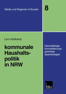 Produktbild von Kommunale Haushaltspolitik in NRW