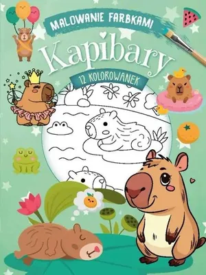 Imagen del producto de Pintura con acuarelas. Capibaras: obra colectiva