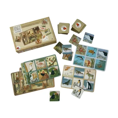 Produktbild von Egmont Toys Bingo Dieren 3+ 18 x 18 x 4 cm