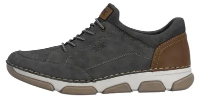 Produktbild von Rieker Herrenslipper smoke/rauch/nuss 1595045 (43/pazzifik/lake/mandel)