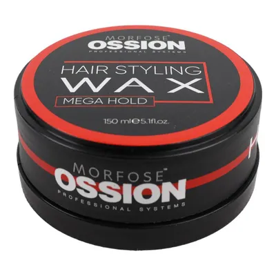 Image de Morfose Ossion Cire coiffante Mega Hold, 150 ml – Fixation extrême pour une coiffure longue durée
