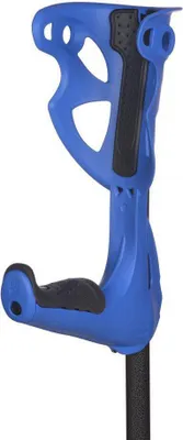 Produktbild von Krücke Antar FDI Opti-Comfort, Unterarmgehstütze gepolstert mit Softgriff Blau