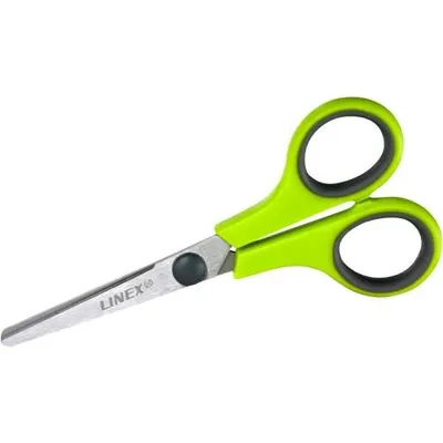 Image de LINEX Kinder-Schere 14 cm apfelgrün abgerundete Spitze