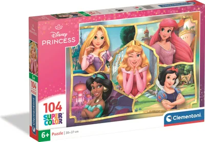 Obrázek produktu pro CLE puzzle 104 SuperKolor Princess 25057