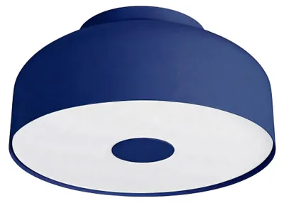 Immagine prodotto di Plafoniera OMIQ blu oltremare 4xE27 15W acciaio/PVC 15x30x30 cm Sollux Lighting