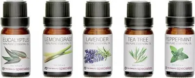 Obrázok produktu pre Rio Aromatherapy, 10 ml, Eukalyptus, Levanduľa, Citrónová tráva, Pepermint, Tea tree, Aromatický difúzor