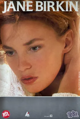 Image de Jane Birkin - 1985 - Affiche Poster - 40x61cm